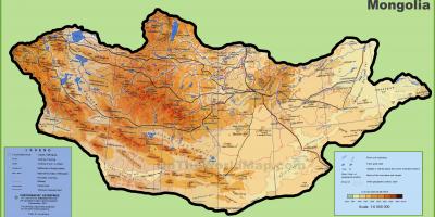 Mongolia mapa kokapena